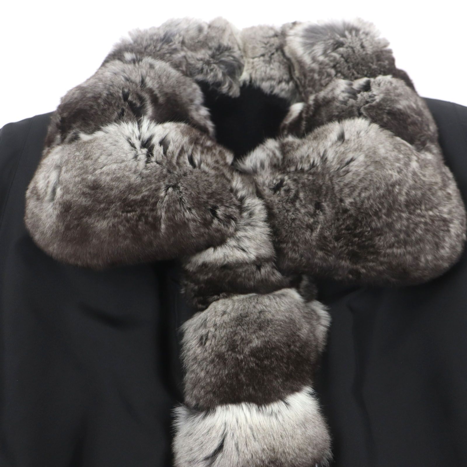 極美品▽シェアードミンク チンチラ MINK CHINCHILLA