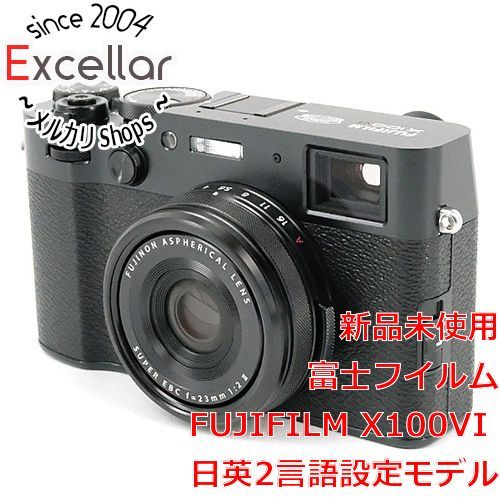 bn 14 FUJIFILM デジタルカメラ X100VI 日英2言語設定モデル ブラック|4020万画素