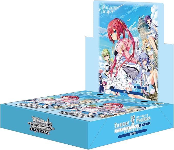 summer pockets ヴァイスシュヴァルツ 未開封パック 2パック 絶版 新品未開封】ヴァイスシュヴァルツ ブースターパック Summer