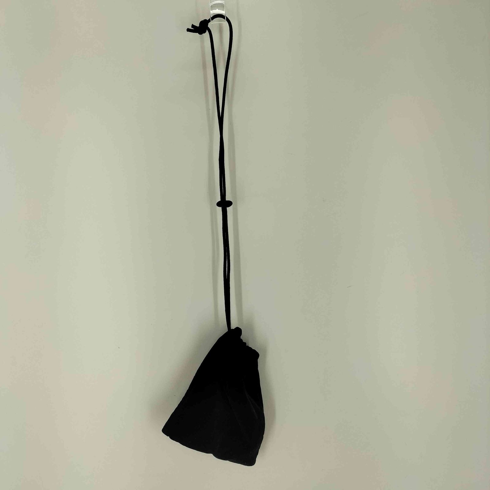 WACKO MARIA VELOUR DRAWSTRING BAG 巾着 ベロア WACKO MARIA/VELOUR DRAWSTRING BAG（BLACK）［ベロアドロー