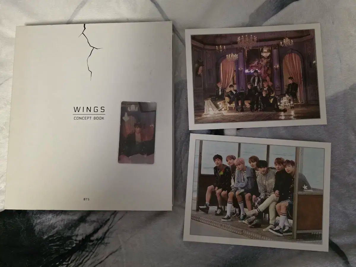 BTS 防弾少年団 バンタン WINGS コンセプトブック *ジョングクレンズ豆が含まれています*