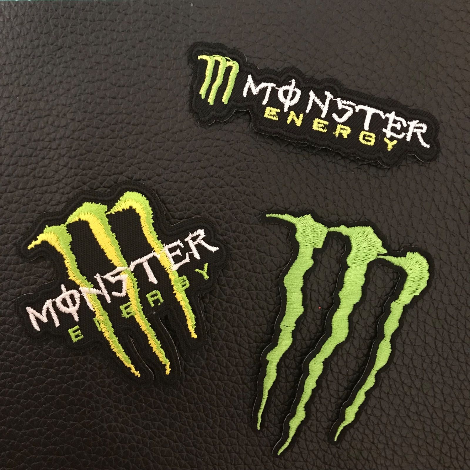 モンスターエナジー 刺繍 アイロンワッペン 3枚セット - メルカリ