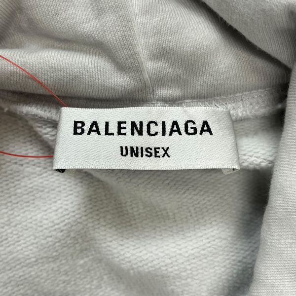 ◇ バレンシアガ BALENCIAGA パーカー レインボー ロゴ 90% 10