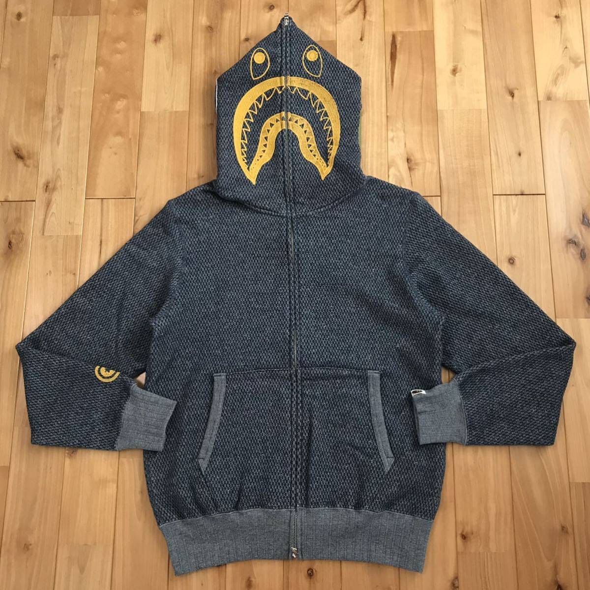 新品 シャークパーカー BAPE shark ベイプ 000000008415