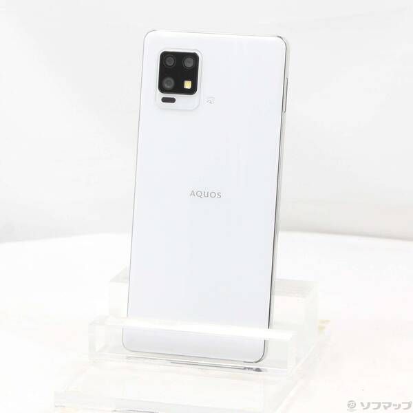 品〕 AQUOS zero6 128GB ホワイト 工場 A102SH Softbank SIMフリー【368】