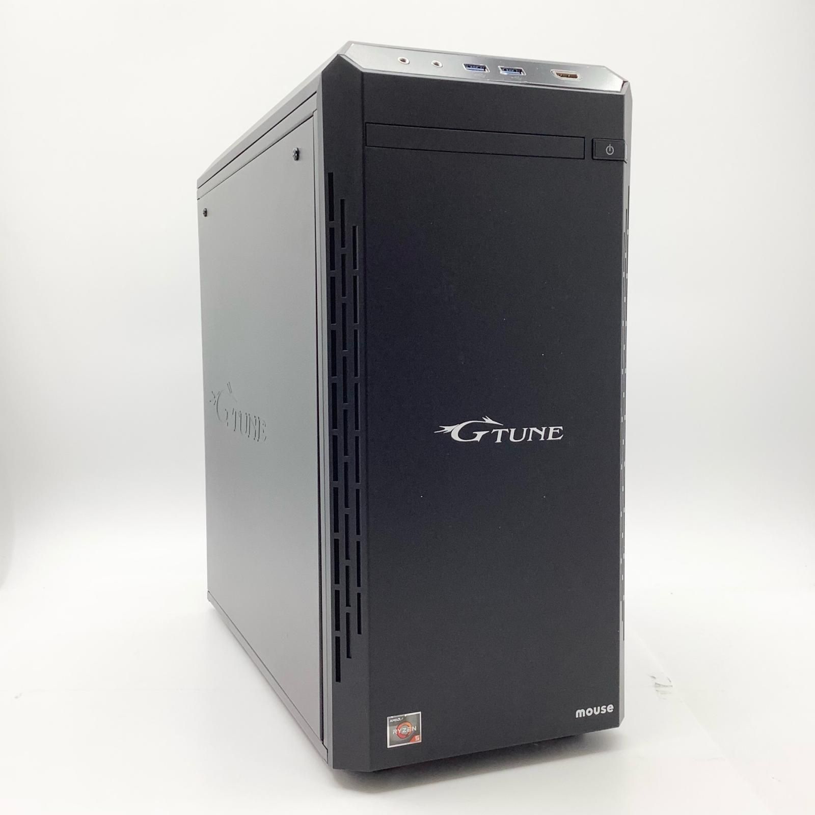 【全額返金保証】【最速発送】MouseComputer ゲーミングデスクトップPC PM-AB550-WA /Ryzen5 3600 /16GB /256GB /GTX 1650【動作良好】