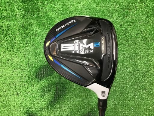 テーラーメイド SIM2 MAX 5W フェアウェイウッド FW TENSEI BLUE TM50 SIM2 FW フレックスSR メンズ 男性用 右利き 右用 Bランク ゴルフクラブ