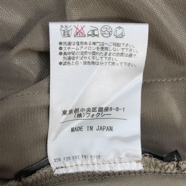 日本製☆フォクシー/FOXEY NEW YORK☆春夏/ノースリーブワンピース【40  