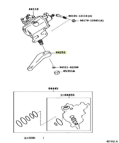 ARM PITMAN