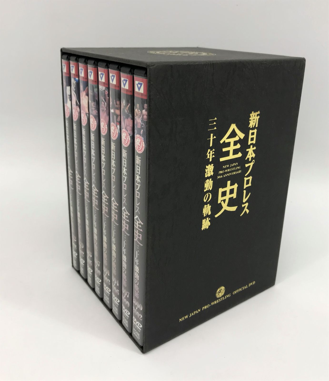 D-0094】新日本プロレス全史 三十年激動の軌跡 1972～2002 DVD-BOX