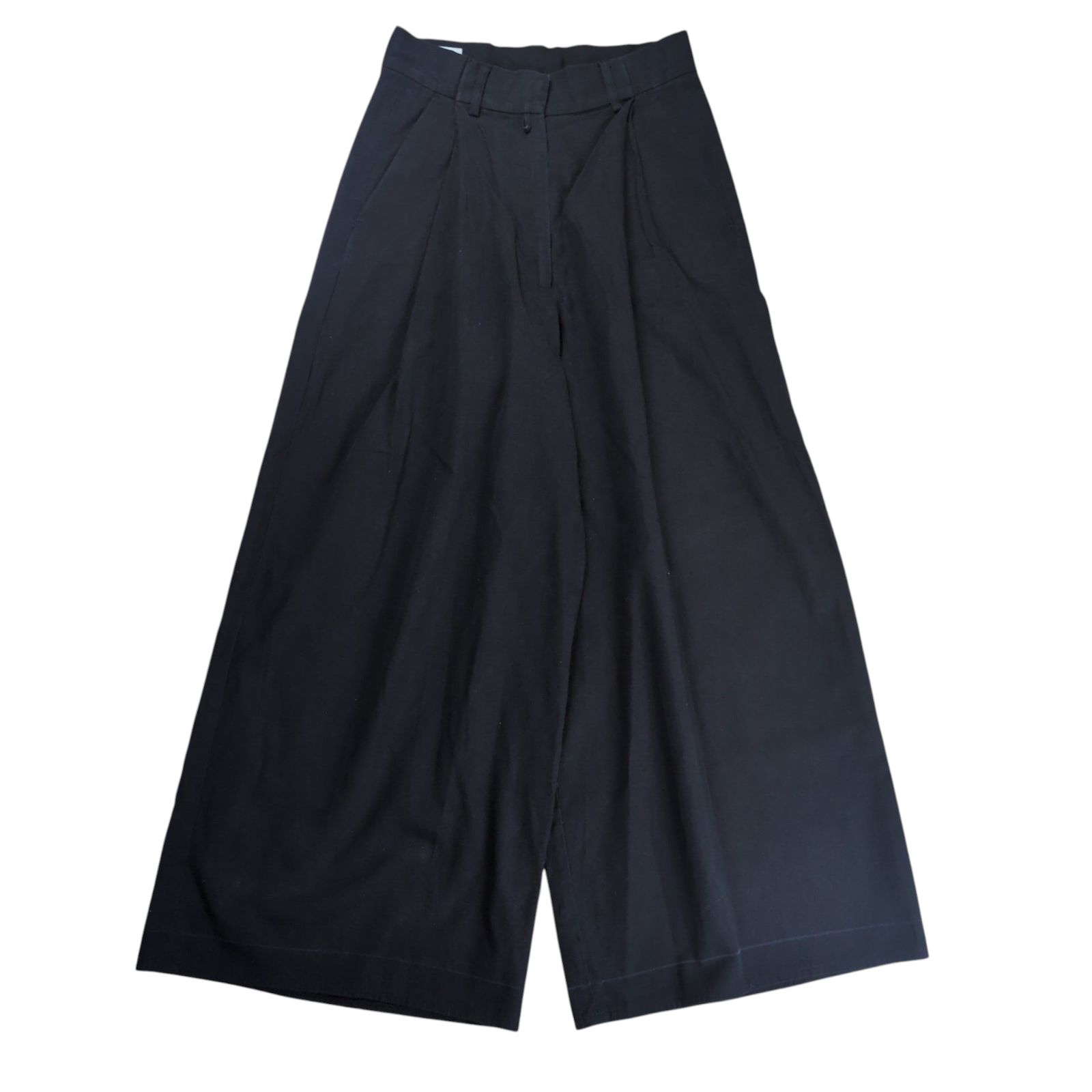 パンツ DRIES VAN NOTEN 'Paxy' pants Beige 2420109189350 Dries Van Noten Beige Cotton Pleated Trousers | Liberty