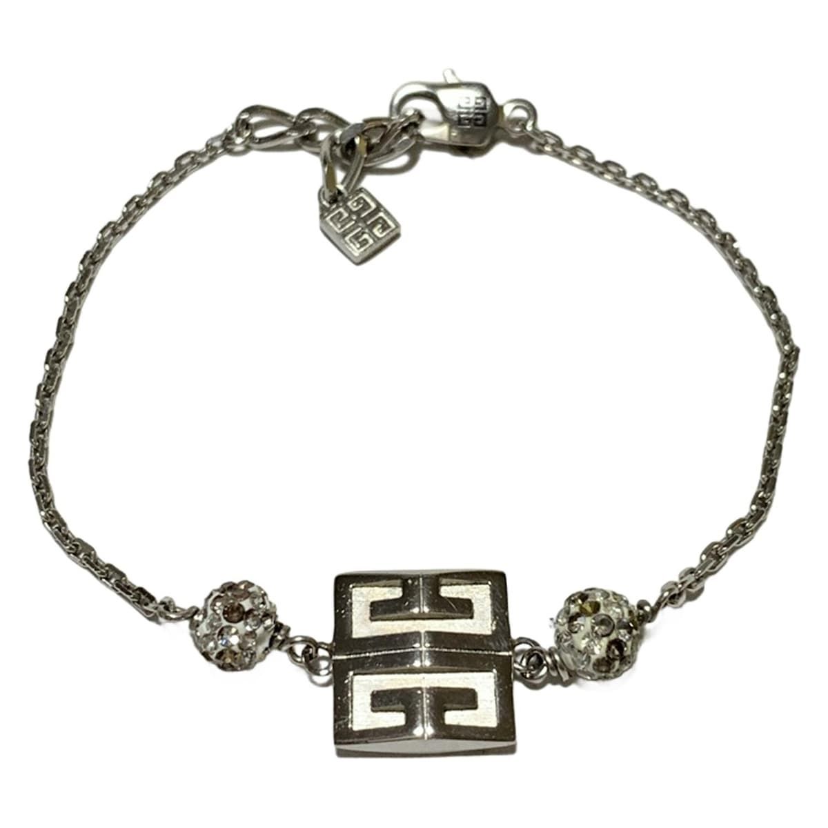 GIVENCHY　シルバー　ブレスレット GIVENCHY ジバンシィ 4Gチェーンブレスレット シルバー