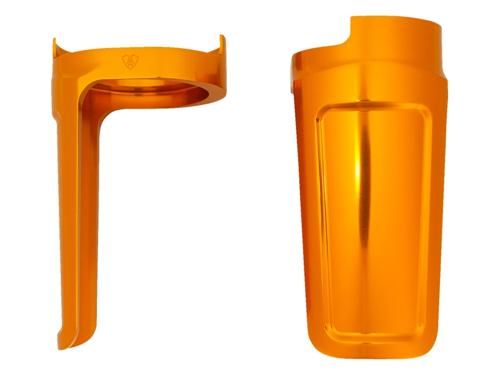 METHOD バガーフォークガード ゴールド 2014～25年ツーリング、トライクモデル（但し2023年以降FLHXSE、FLTRXSE、2024年以降FLTRXSTSEは除く）