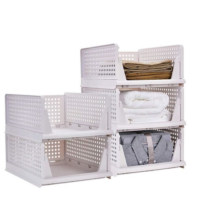 yazi 衣装ケース 引き出し 押し入れ収納ケース 折りたたみ衣装ケース 大容量5段 収納ボックス クローゼット 収納台 積み重ね タンスプラスチックケース tシャツ 洋服 カバン 押し入れ収納ラック Lサイズ5個