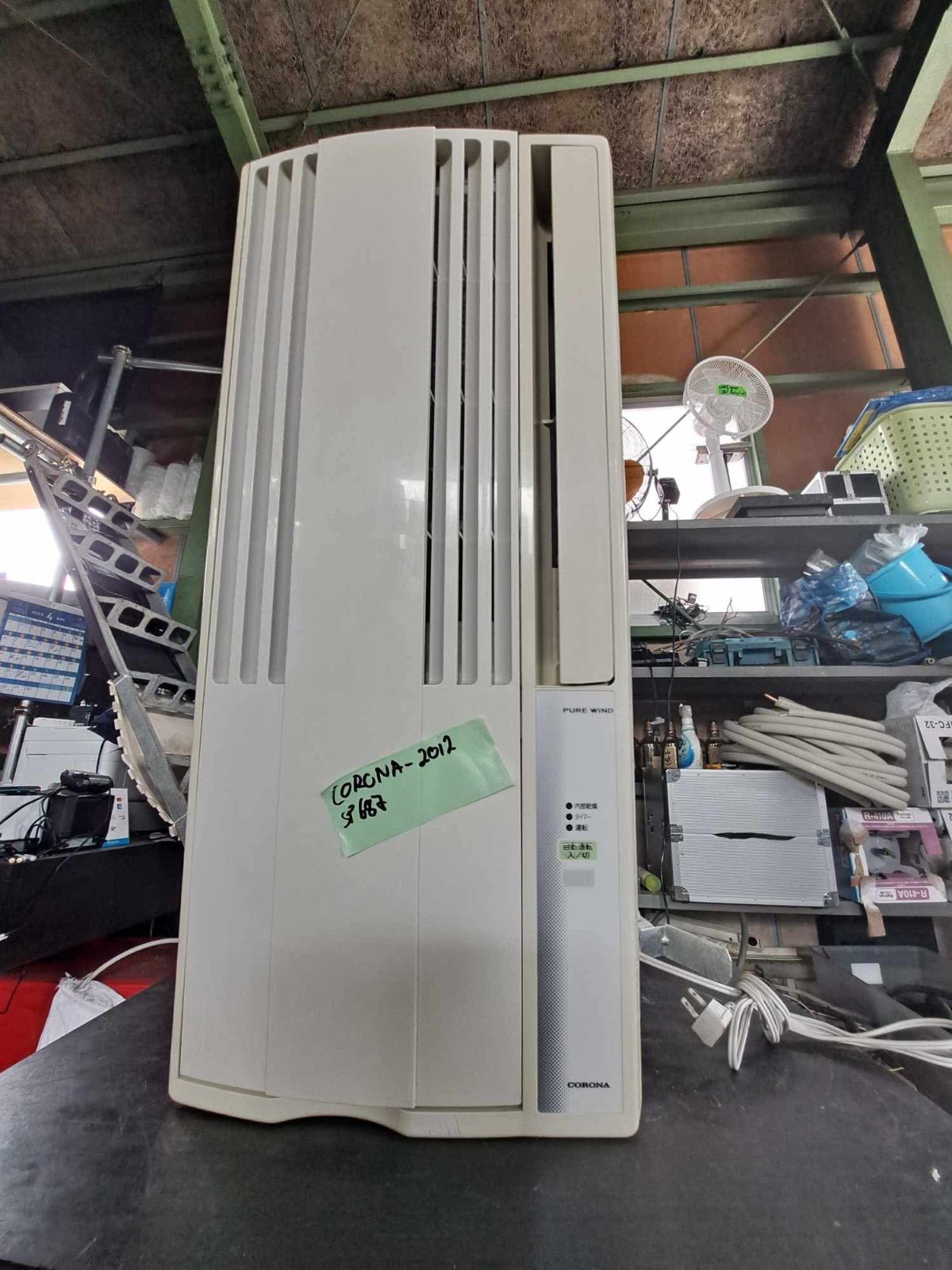 SP687 CORONA 窓用エアコン　CW−1612/2012年製 SP687 CORONA 窓用エアコンCW−1612/2012年製