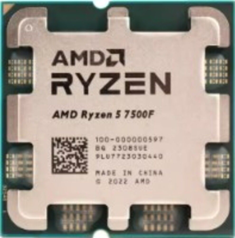 AMD Ryzen5 7500F バルク CPUクーラー無し ライゼン 6core 12 threads