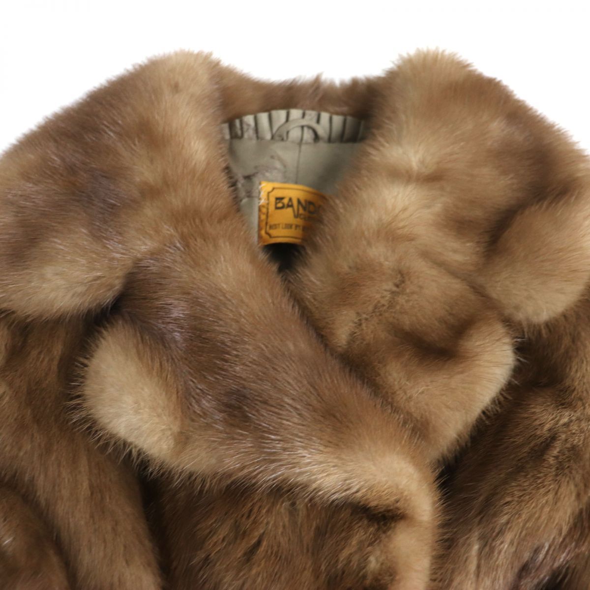 最高級 美品ミンク 本毛皮コート 毛質艶やか・柔らか 軽くて 保温抜群 
