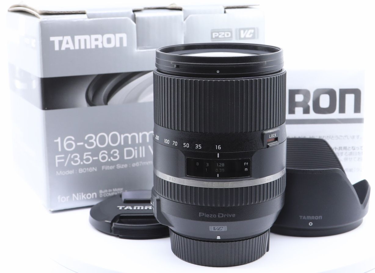 並品＞ TAMRON 高倍率ズームレ ンズ 16-300mm F3.5-6.3 DiII VC PZD