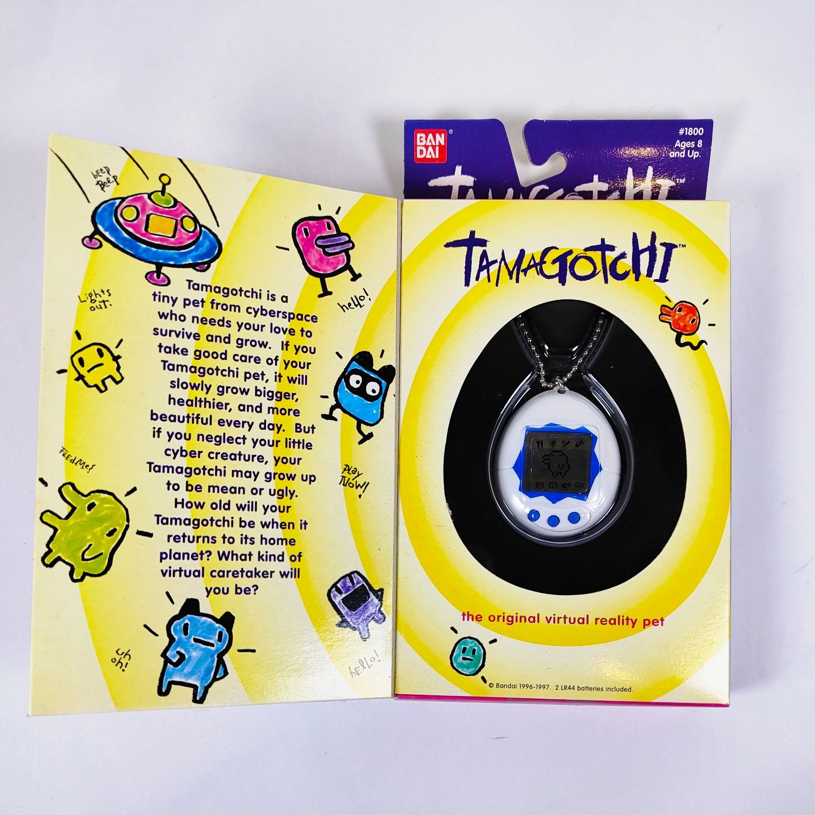☆【新品未開封】海外版 TAMAGOTCHI (ほわいと・枠ブルー) ☆ - メルカリ