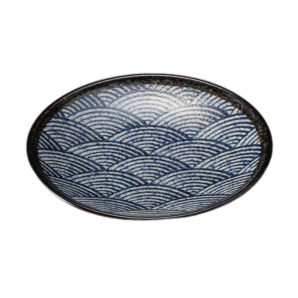 純銀製　青海波　工芸品　皿 数量限定】[ 22.7×3.3cm ] | 青海波7.0皿 中皿 | - メルカリ
