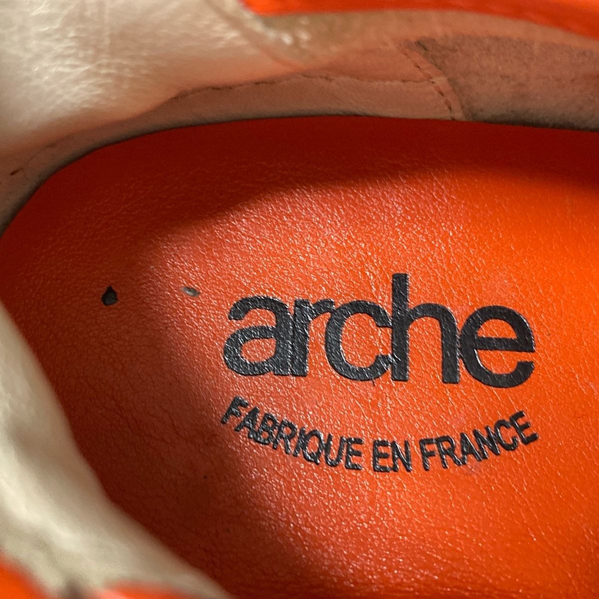 arche(アルシュ) スニーカー 38 レディース - アイボリー