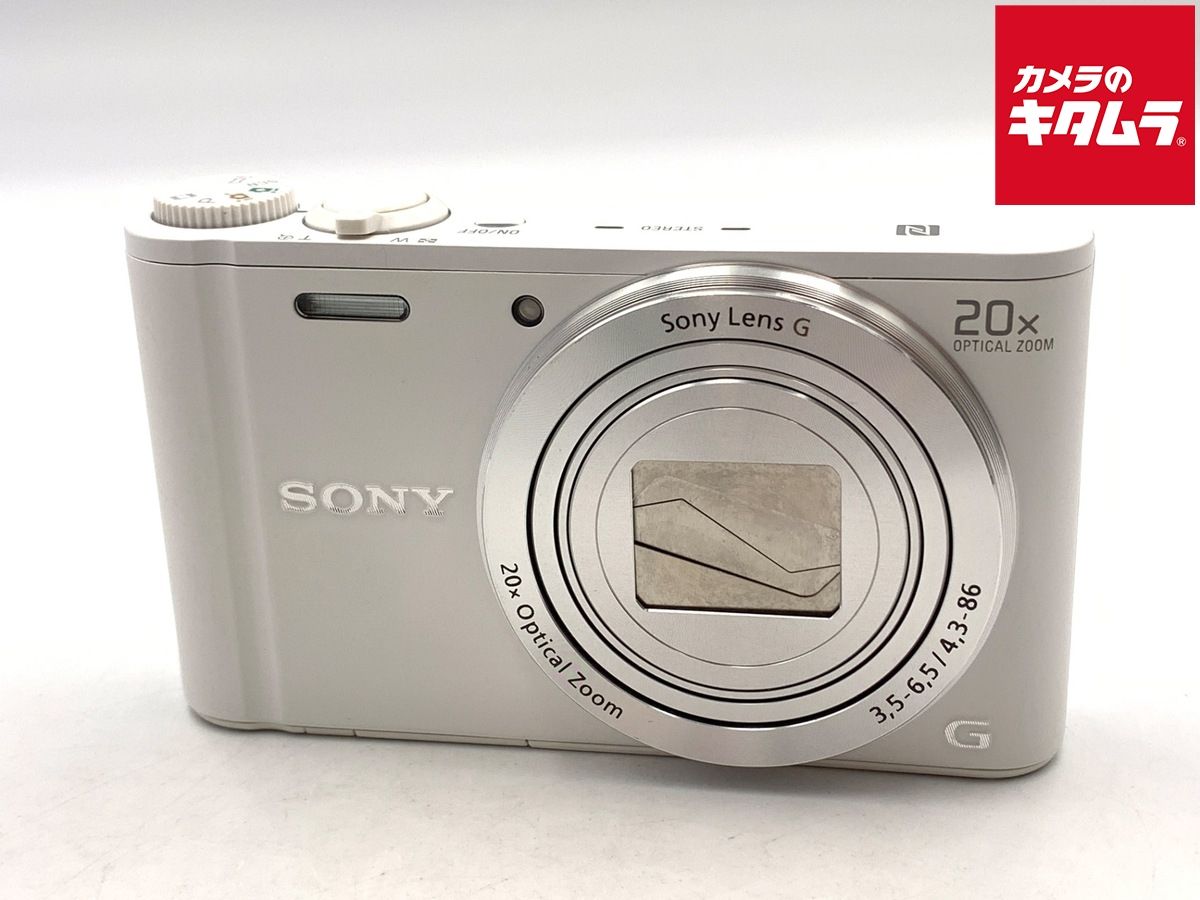 並品 ソニー Cyber-shot DSC-WX350 W ホワイト