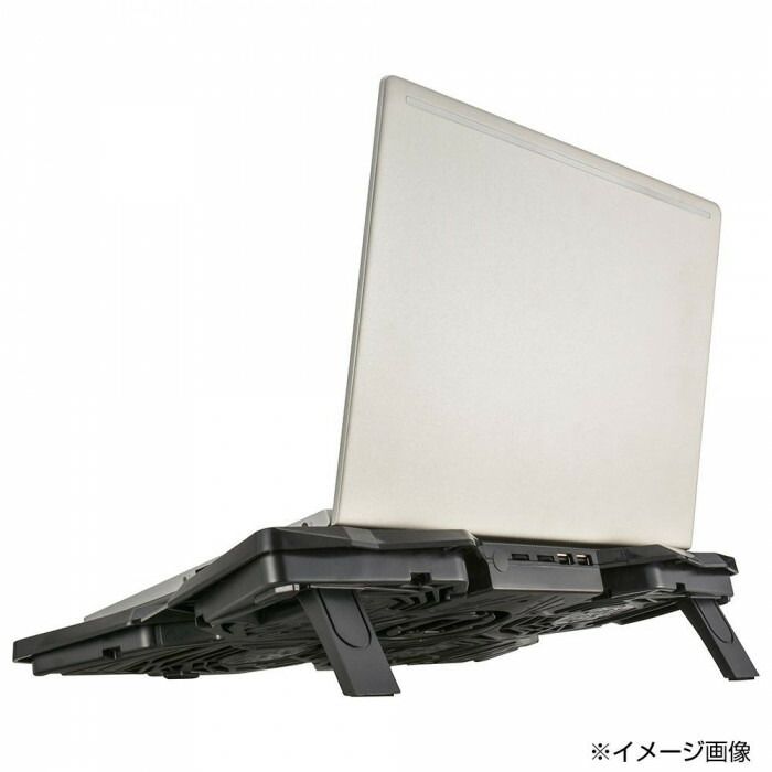 PC周辺機器 OHM ノートパソコンクーラー 4ファン PC-SC02-K