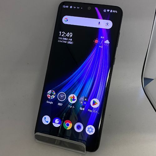 【中古Dランク】Softbank AQUOS zero2 906SH アストロブラック SIMロック解除済【７日間保証】