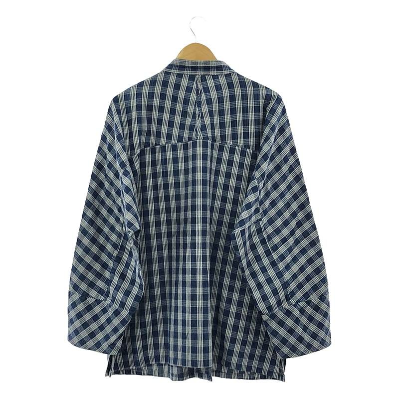 美品】 PORTER CLASSIC / ポータークラシック | PALAKA CHINESE JACKET / パラカ チャイニーズ オーバー  ジャケット | 3 | インディゴ | メンズ - メルカリ