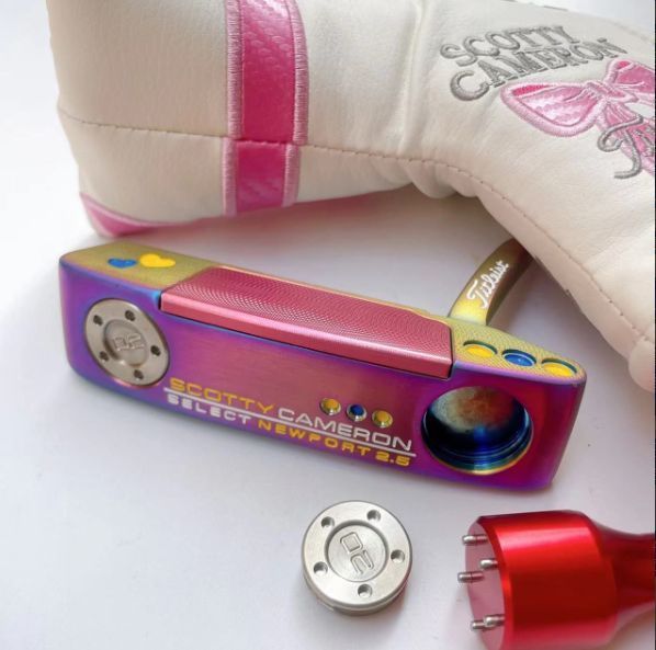 スコッティ キャメロン　タイトリスト ゴルフパター　美品 セレクト ニューポート2.5 ゴルフクラブ　ヘッドカバー付