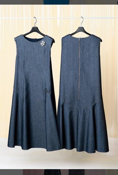 Rene☆ルネ Aラインデニムワンピース 5316230 2023年商品 - メルカリ