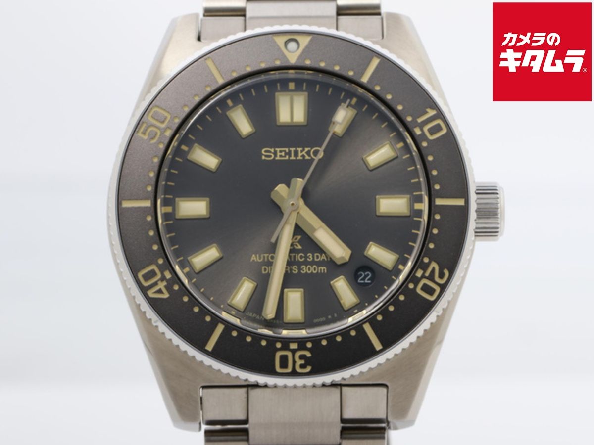 セイコー プロスペックス グレー SBDC199|6R55-00G0 ステンレススティール