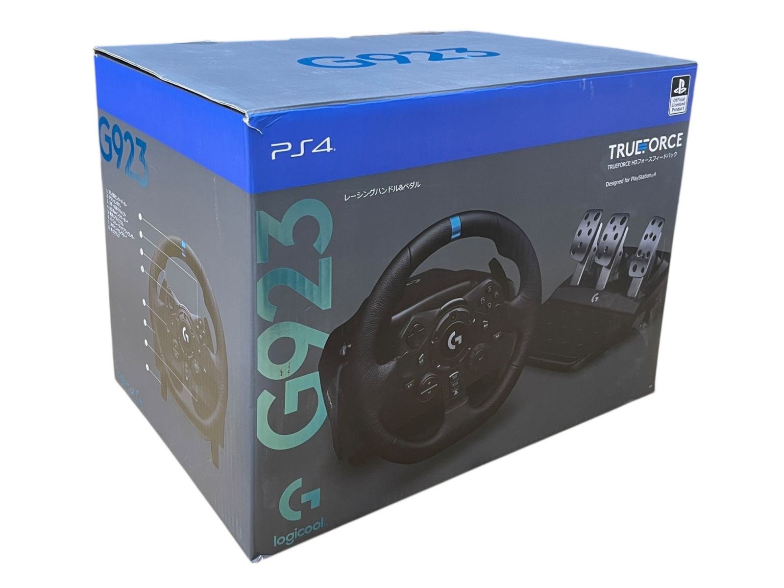 Logicool G923 レーシングハンドル&ペダル Logicool G923 レーシングハンドル&ペダル・シフトレバー