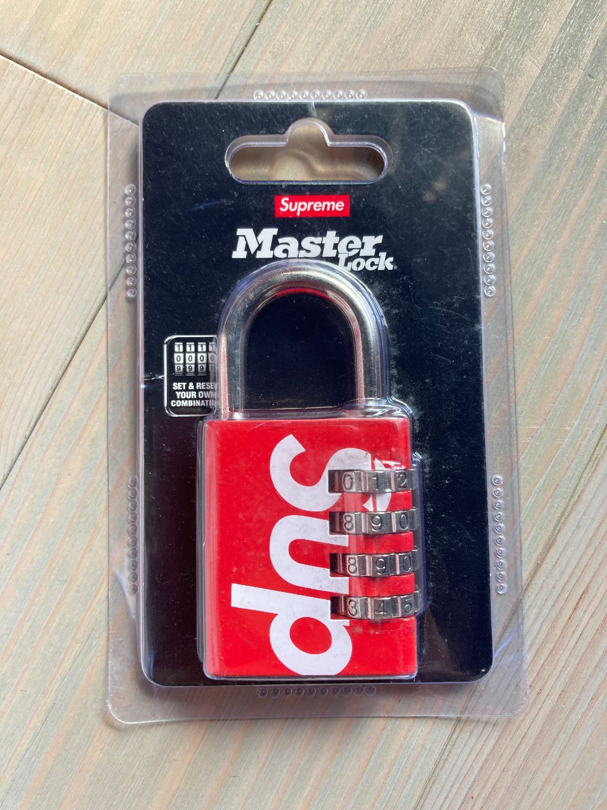 ☆限定値下☆【新品未使用】Supreme Master Lock Numeric Combination