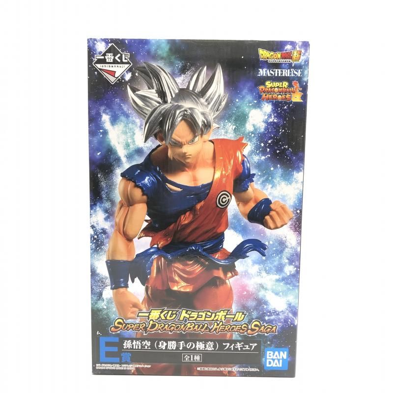 【中古】未開)E賞 孫悟空(身勝手の極意) フィギュア MASTERLISE ｢一番くじ ドラゴンボール SUPER DRAGONBALL HEROES SAGA｣[18][240018372331] 中古】未開)E賞 孫悟空(身勝手の極意) フィギュア MASTERLISE