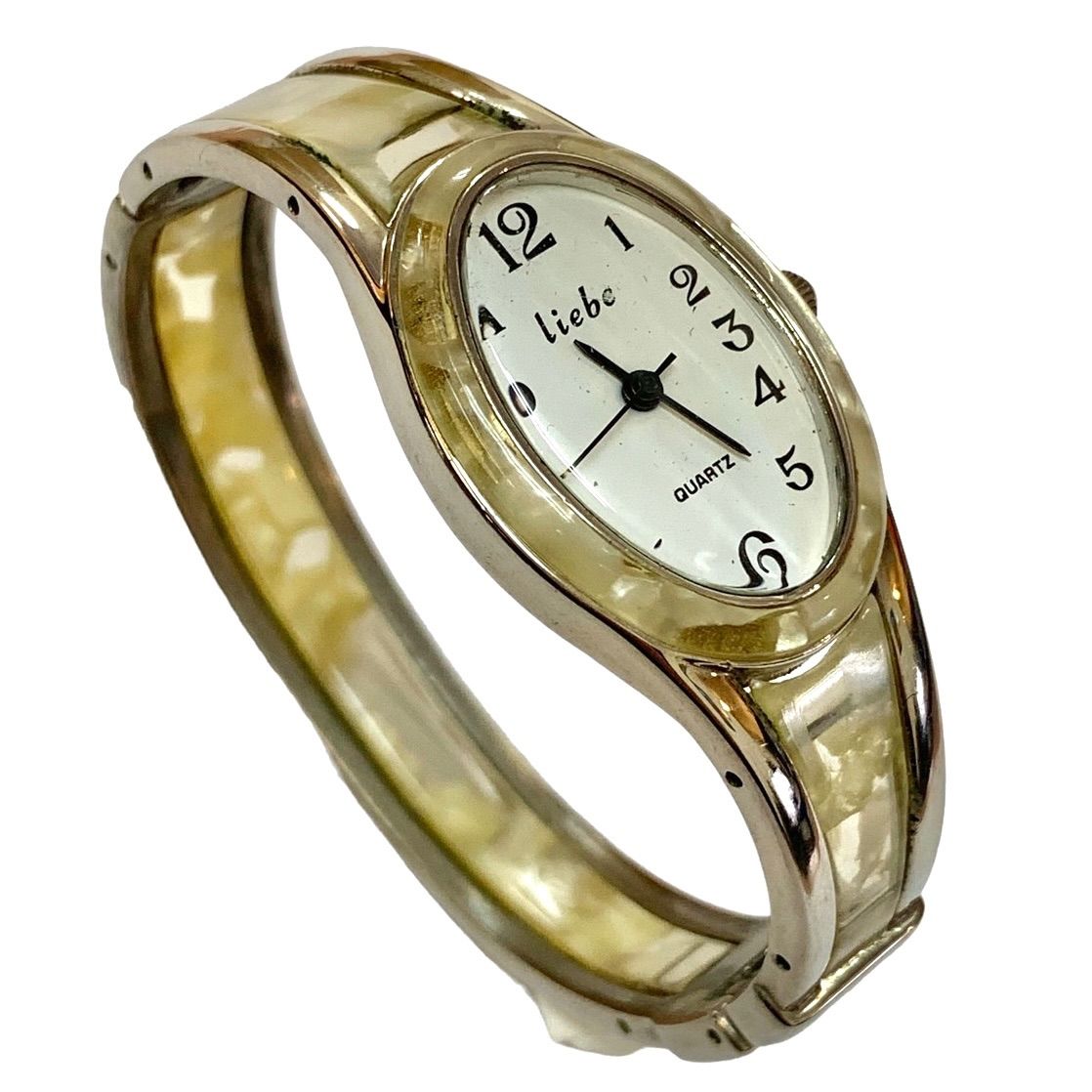 美品⭐️Liebe リエベ】 ヴィンテージ ブレスウォッチ レディース