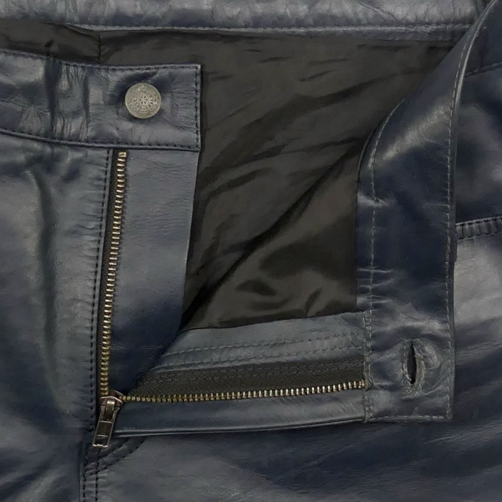 LIUGOO LEATHERS リューグーレザーズ レザーパンツ W34 本革