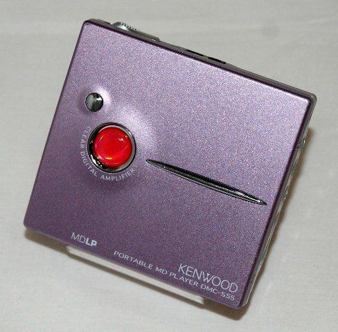 KENWOOD ケンウッド DMC-S55-V（バイオレット） ポータブルMD