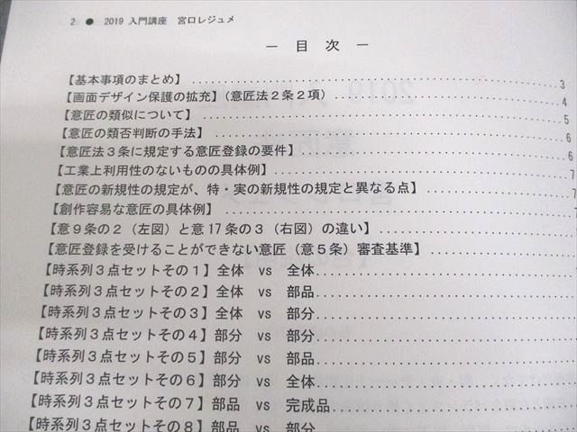 LEC東京リーガルマインド 弁理士 2019 入門講座 意匠/商法/条約/著作  