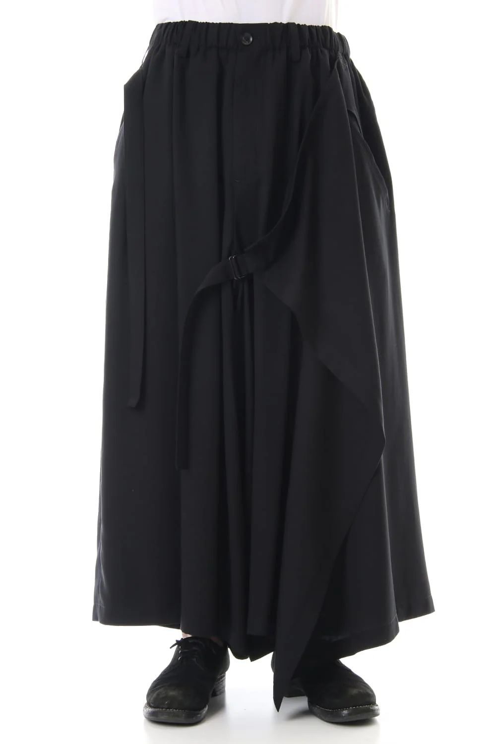 Yohji Yamamoto ｜ヨウジヤマモト BLACK SCANDAL Burberry fabric Wide Wrap Pants  ブラックスキャンダル ワイドラップパンツ HC-P81-223 - メルカリ
