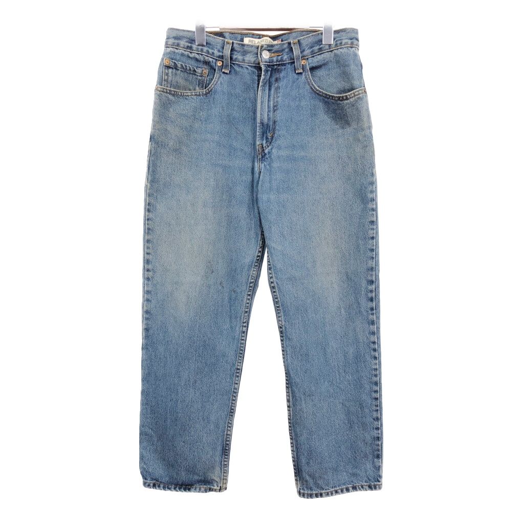 00年代 Levi's リーバイス 550 デニムパンツ ブルー (メンズ W32 L29) 中古 古着 S7077