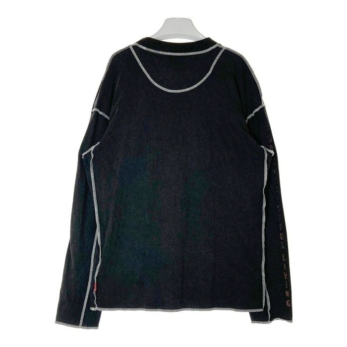 ☆DIESEL ディーゼル T-CRAOR-LS インサイドアウト 長袖Tシャツ