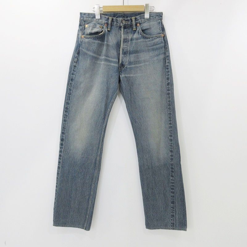 【姫路東店】 中古 The REAL McCOY'S | ザリアルマッコイズ デニムパンツ WASHED 001XX W:31 ブルー 【107】