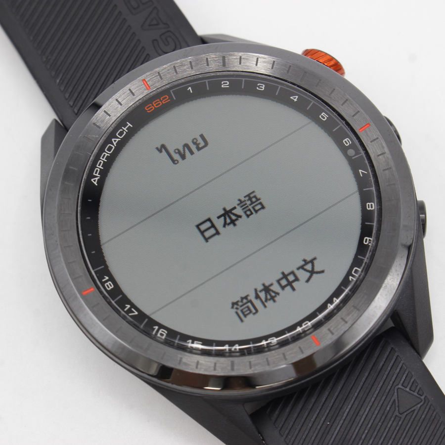 美品】GARMIN Approach S62 Black 010-02200-20 ゴルフナビ スマート