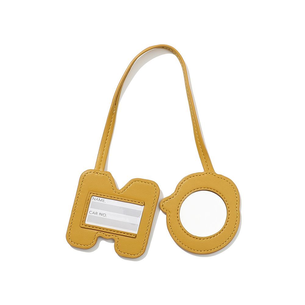 Malbon マルボン ゴルフ ショルダーバッグ ハンドバッグ PU イエロー 1個】ネームタグ MALBON GOLF バッグアクセサリー 色選択可