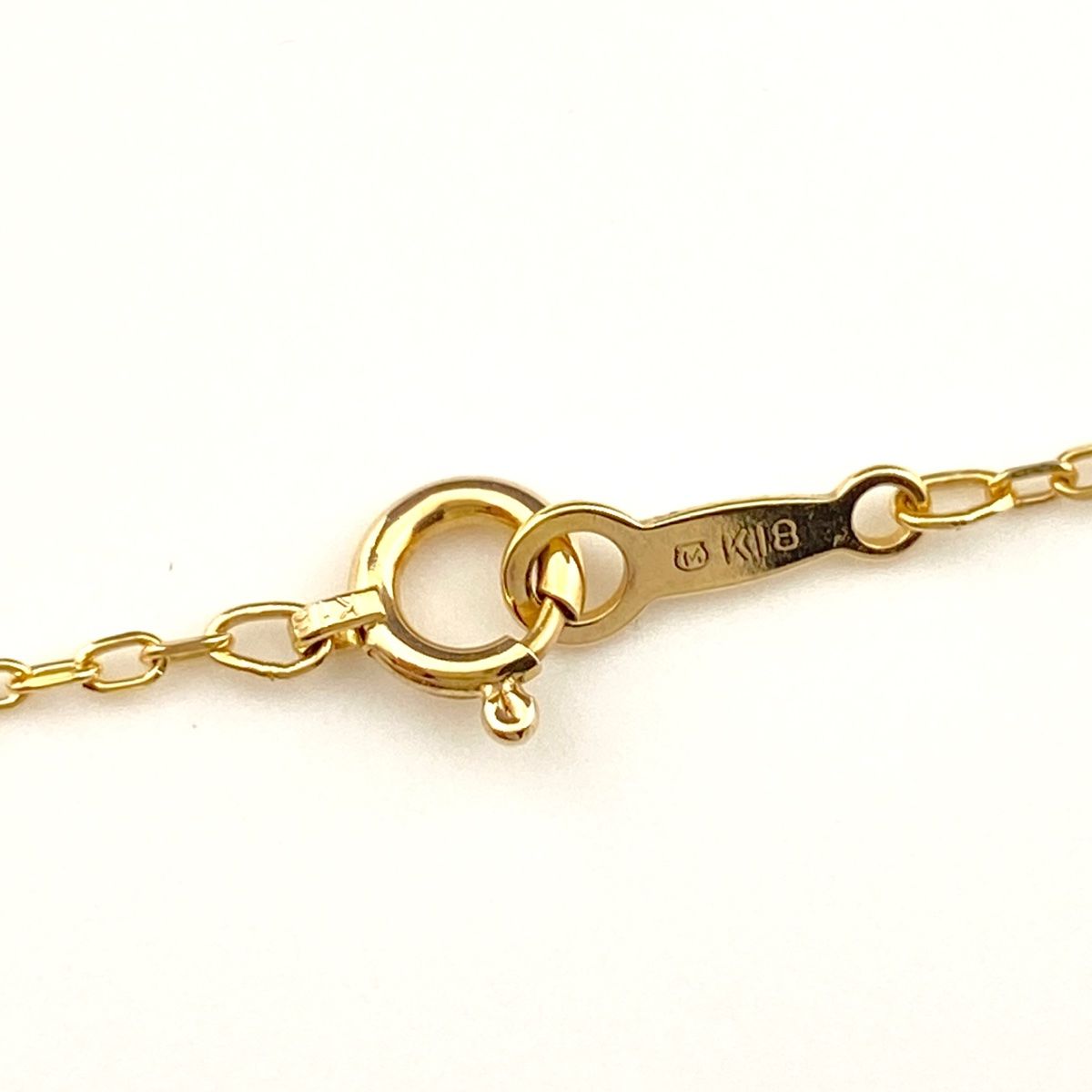 ミキモト MIKIMOTO パール デザインネックレス YG イエロー