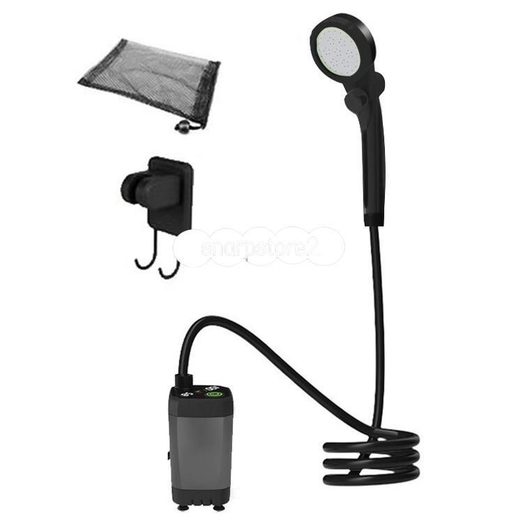 ☆大容量7800mah」ポータブルシャワー 電動シャワー 連続運転160分