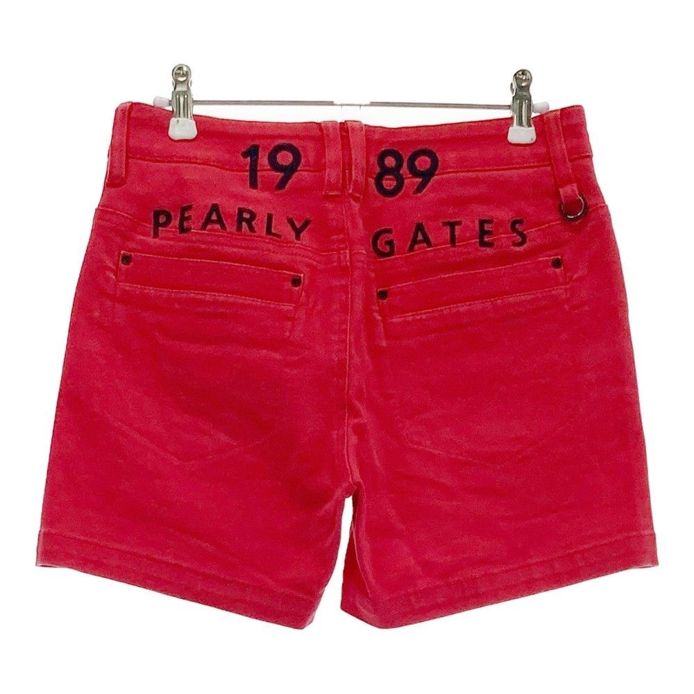 サイズ：0 PEARLY GATES パーリーゲイツ ショートパンツ レッド系