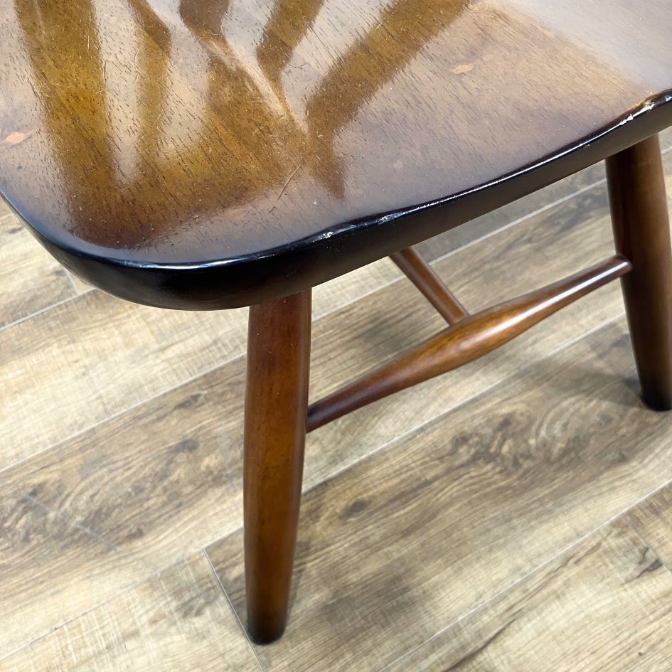 Karimoku COLONIAL CC18 model 肘無(回転) ブラウン - メルカリ