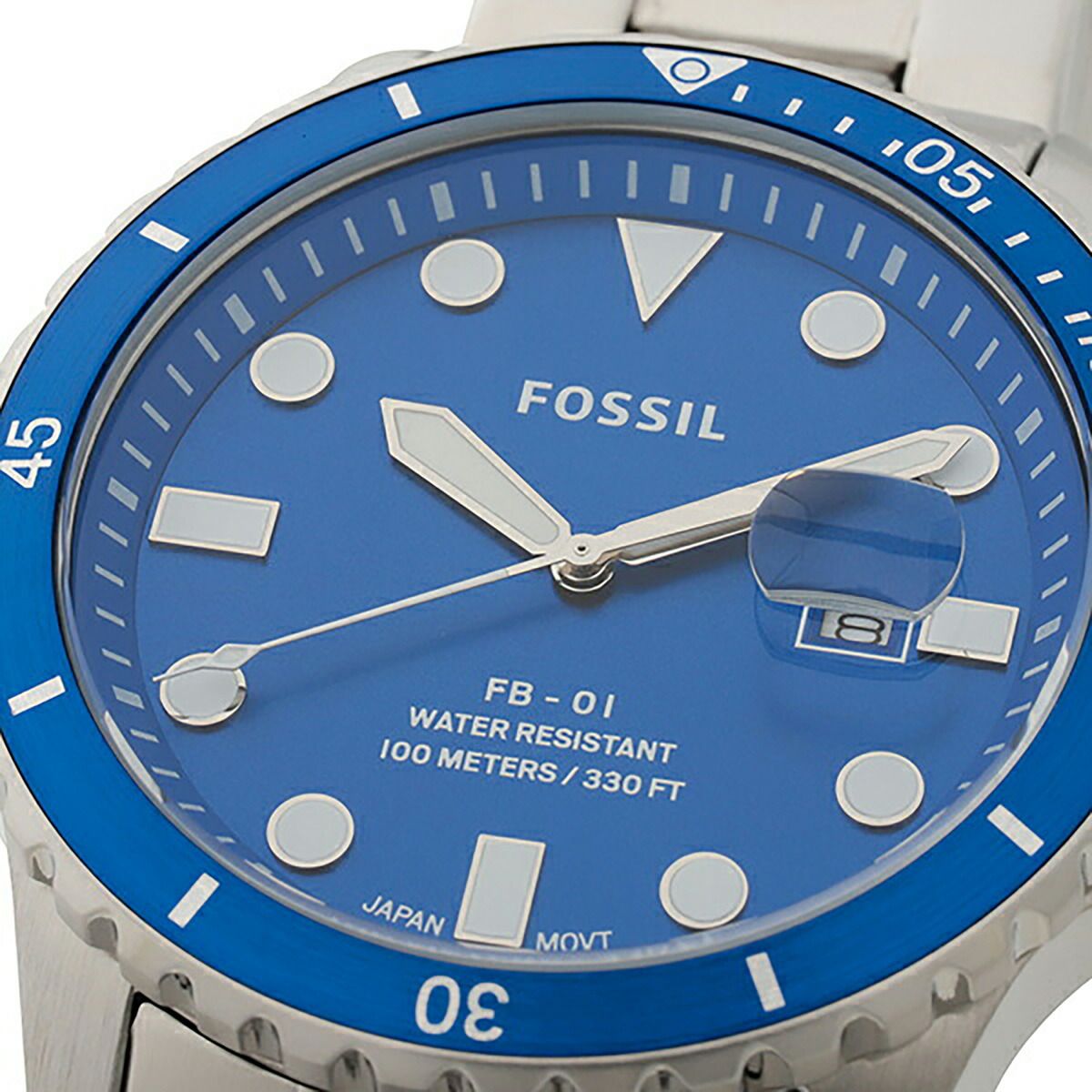 新品 フォッシル FOSSIL 腕時計 FB-01 ブルー - メルカリ